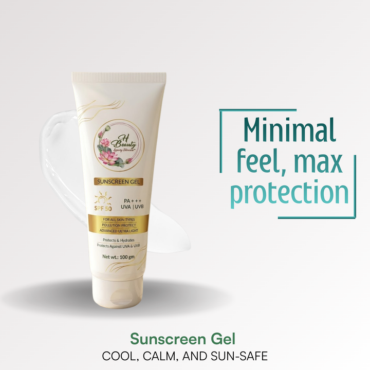 SPF50 Sunscreen Gel