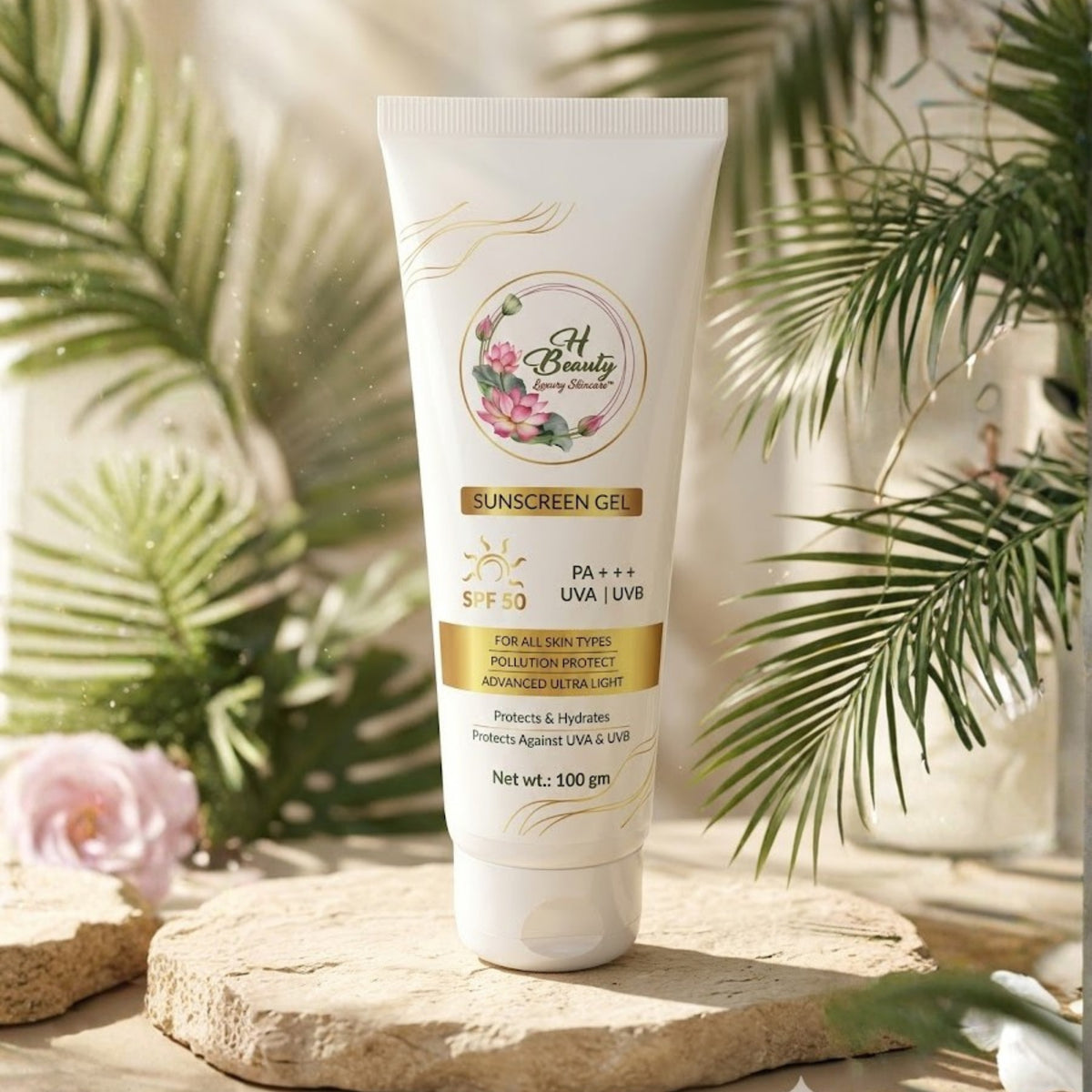 SPF50 Sunscreen Gel – HBeauty