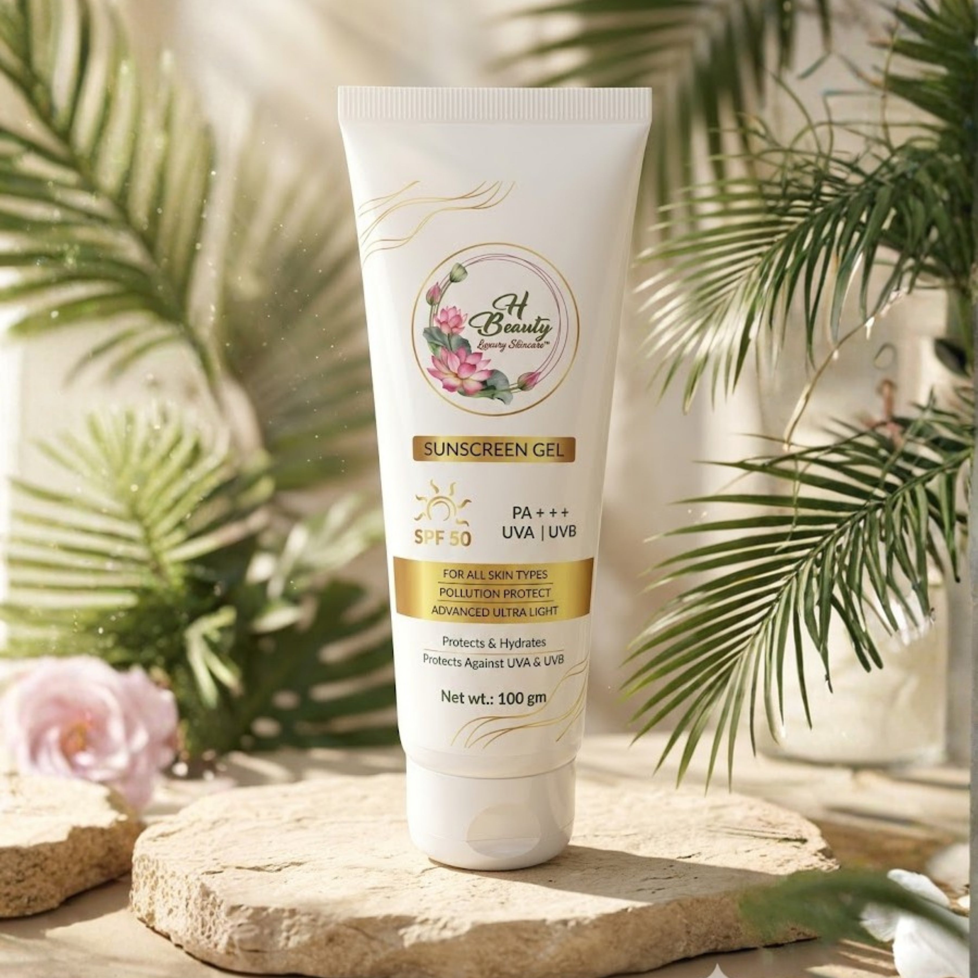 SPF50 Sunscreen Gel