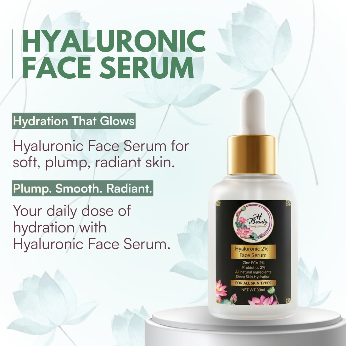 Hyaluronic 2% Face Serum