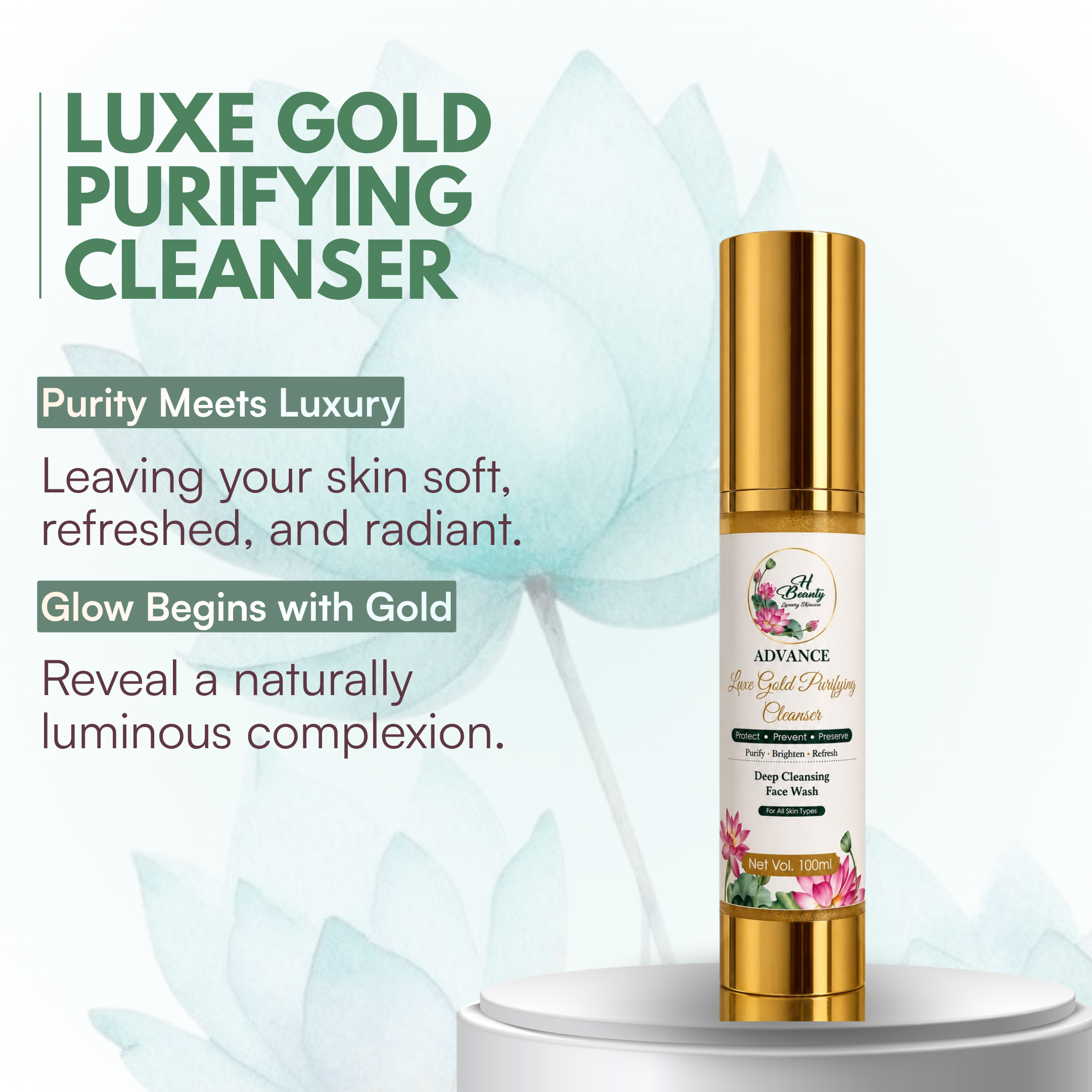 Advance Luxe Gold Purifying Cleanser