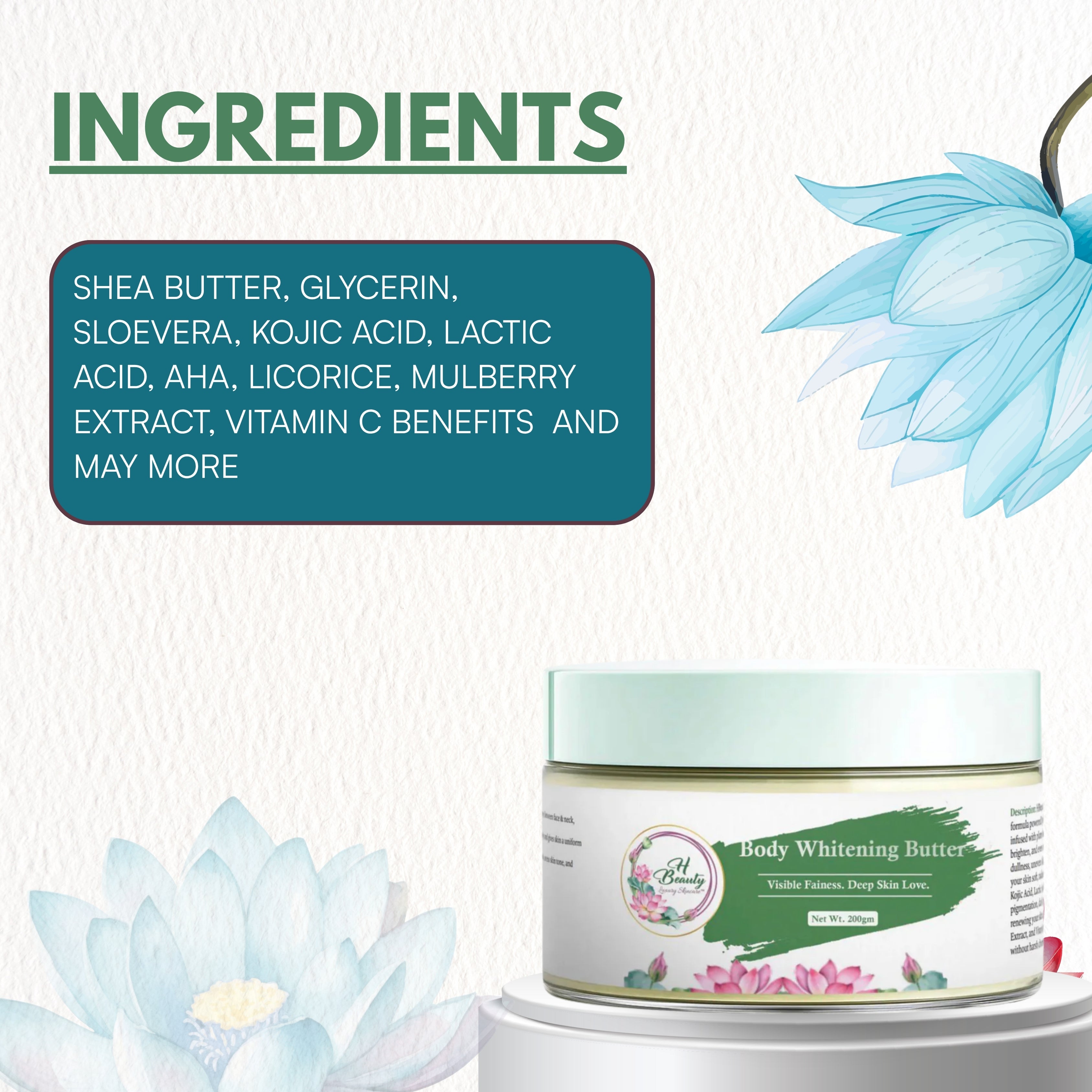 Whitening Body Butter