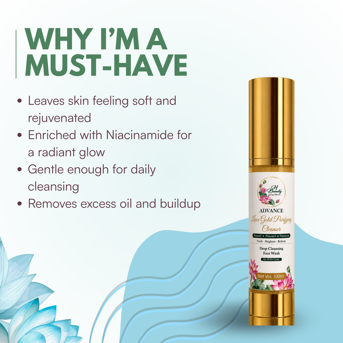 Advance Luxe Gold Purifying Cleanser