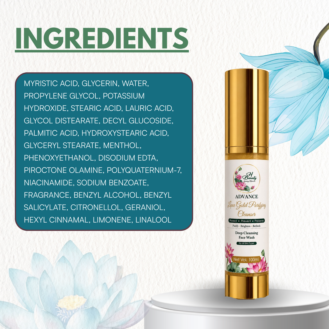 Advance Luxe Gold Purifying Cleanser