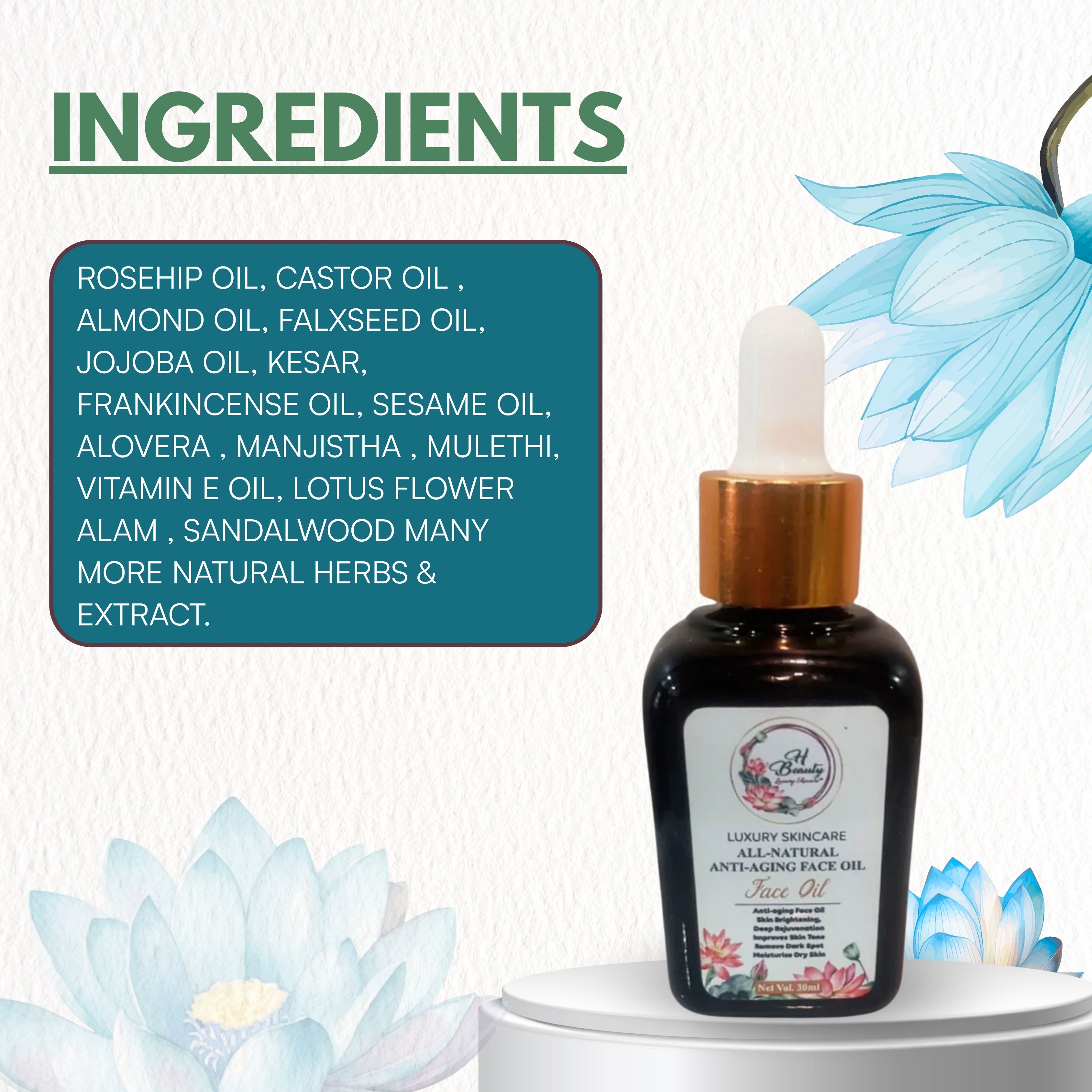 Anti-Aging Face Oil