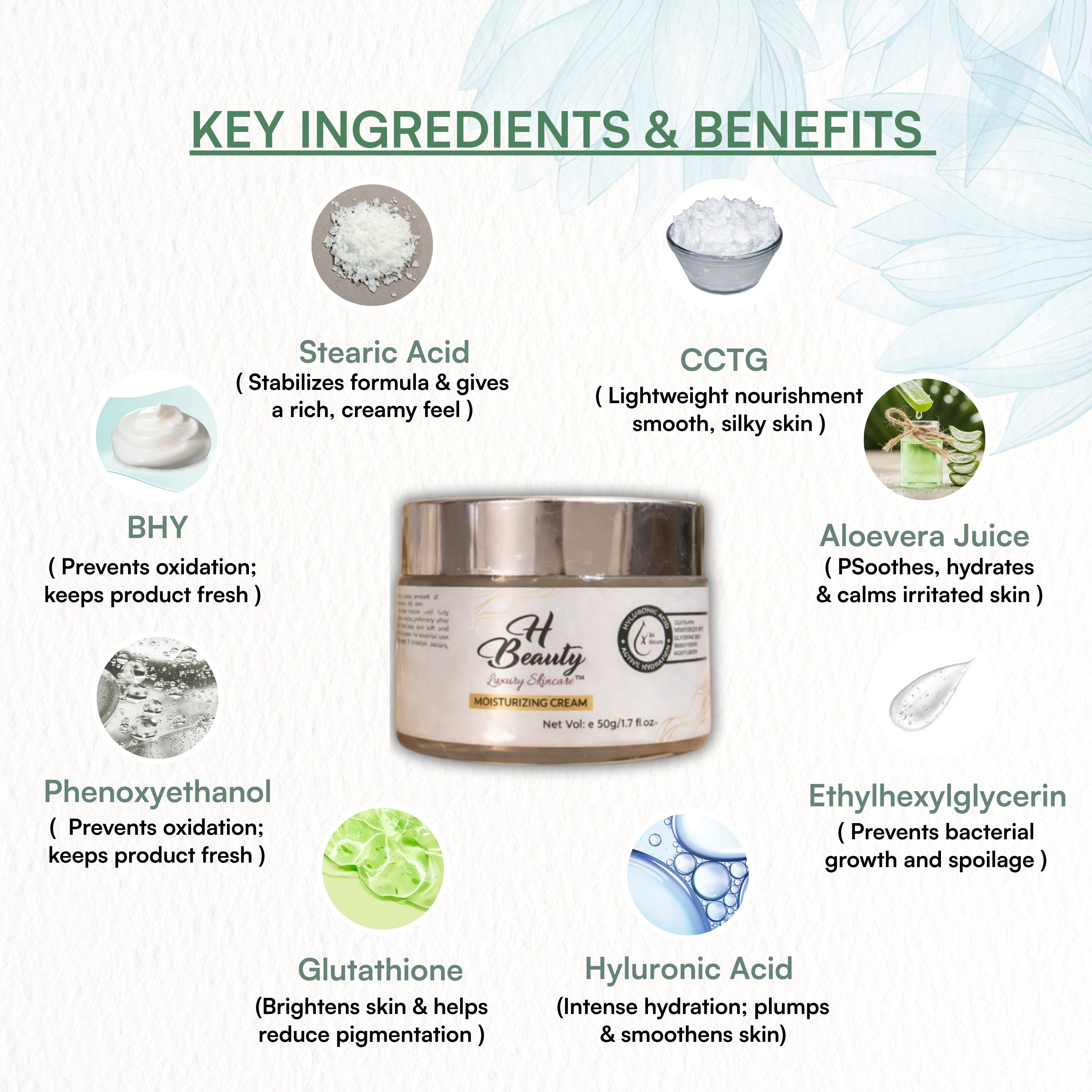 Moisturiser Cream
