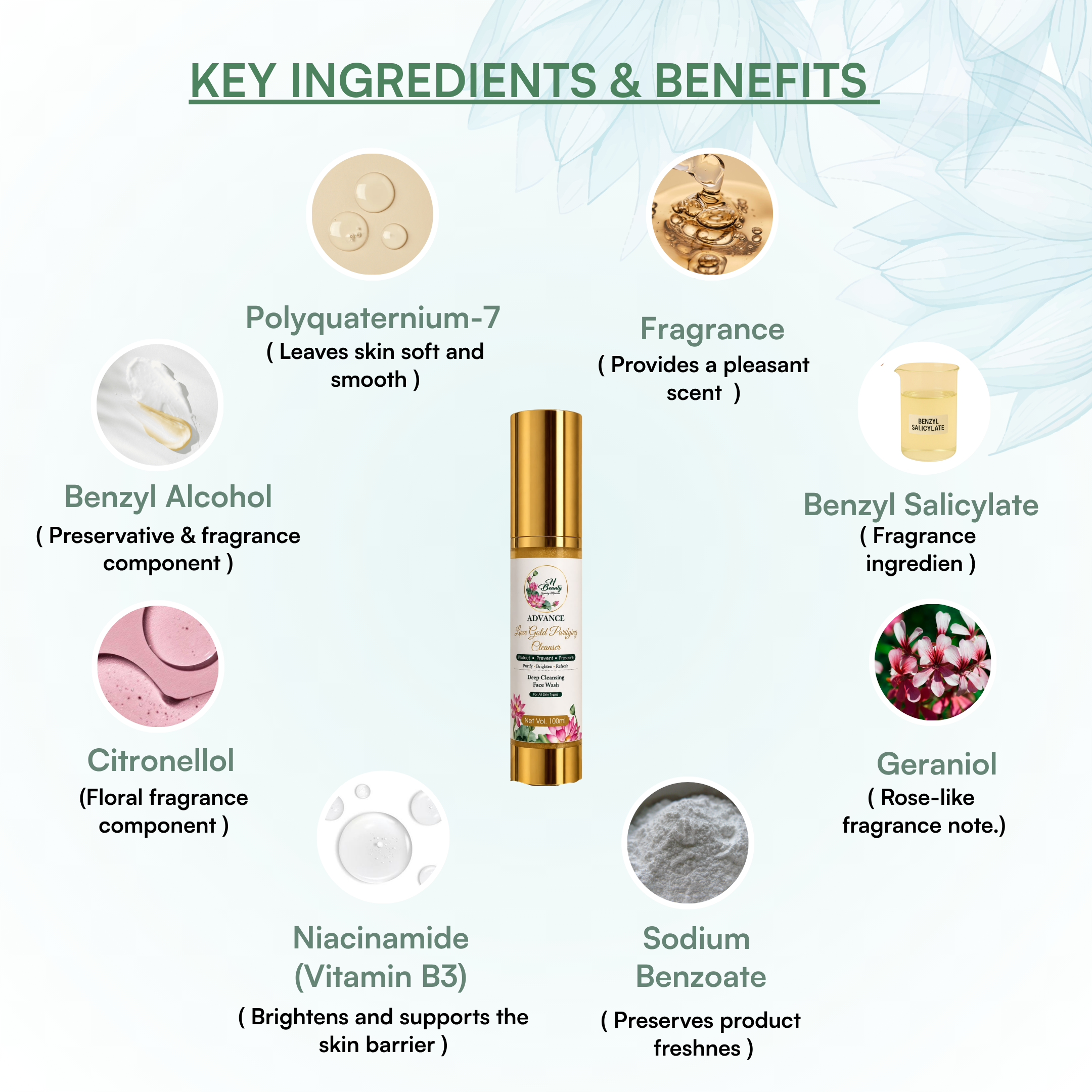 Advance Luxe Gold Purifying Cleanser