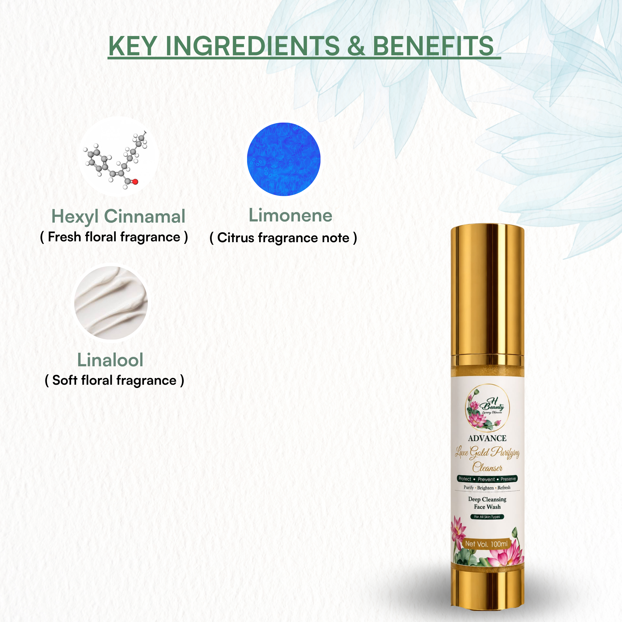 Advance Luxe Gold Purifying Cleanser