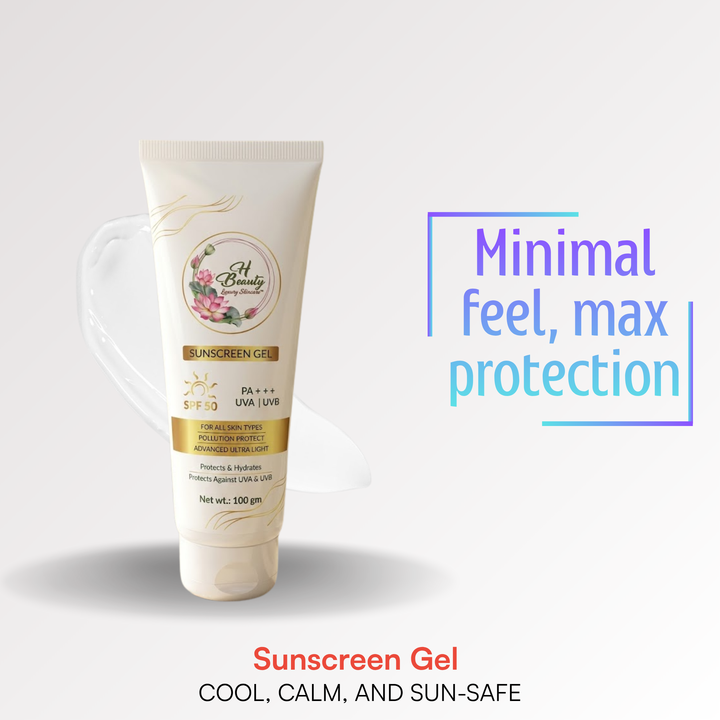 SPF50 Sunscreen Gel
