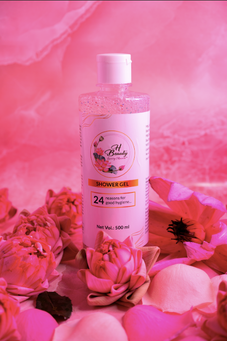 H Beauty Shower Gel - 24 Reasons for Good Hygiene with Exfoliating Beads (500ml)